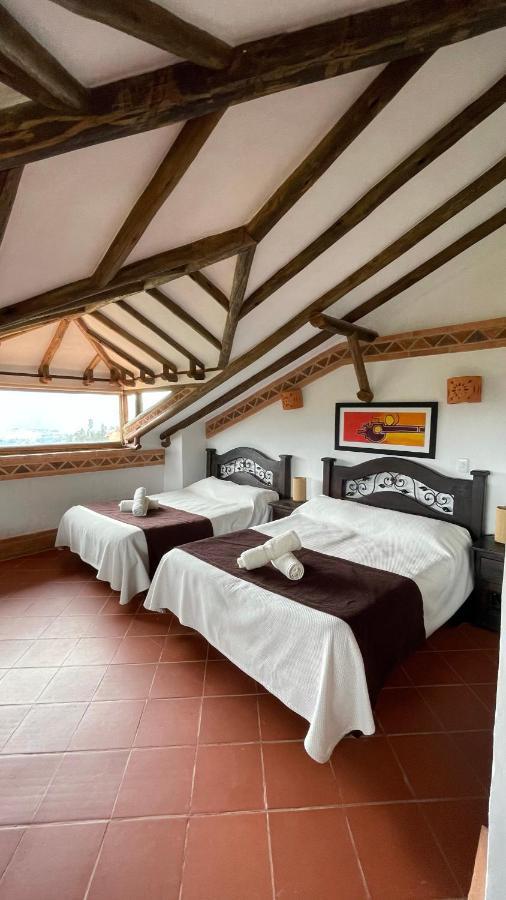 Hotel, Bungalows, Chalet Y Cabanas Aventura Park Villa De Leyva La Periquera Eksteriør billede