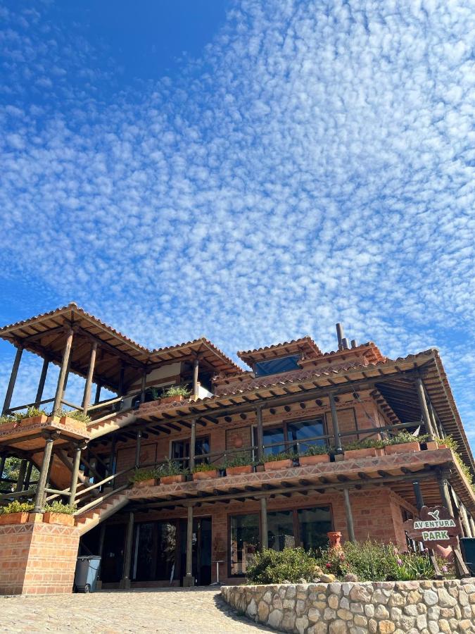 Hotel, Bungalows, Chalet Y Cabanas Aventura Park Villa De Leyva La Periquera Eksteriør billede