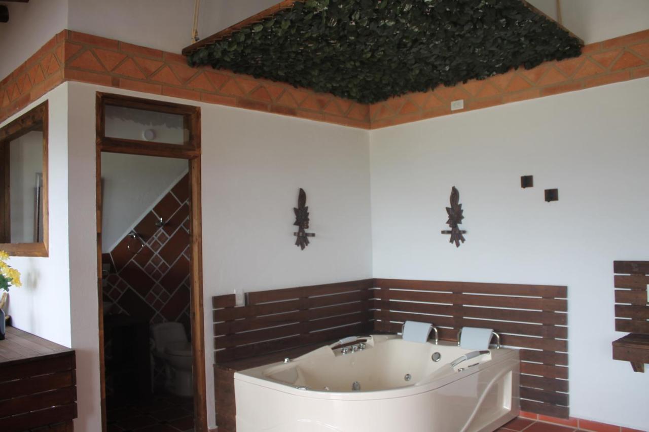 Hotel, Bungalows, Chalet Y Cabanas Aventura Park Villa De Leyva La Periquera Eksteriør billede
