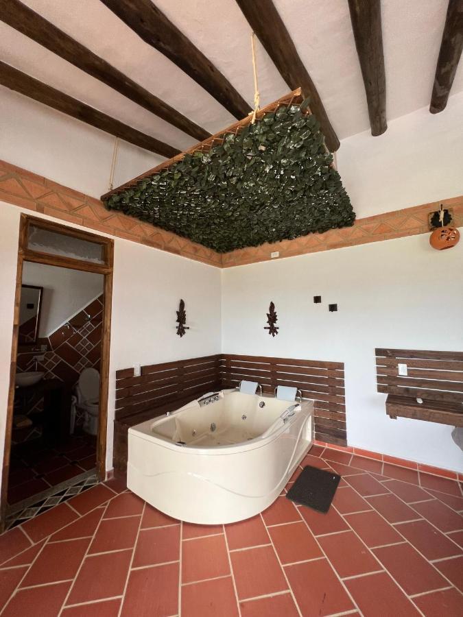 Hotel, Bungalows, Chalet Y Cabanas Aventura Park Villa De Leyva La Periquera Eksteriør billede