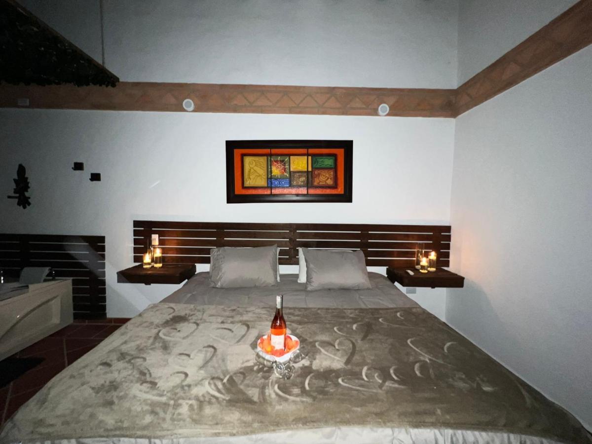 Hotel, Bungalows, Chalet Y Cabanas Aventura Park Villa De Leyva La Periquera Eksteriør billede